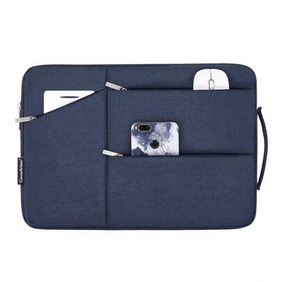 canvas artisan 笔记本电脑保护套袋 防水笔记本电脑保护套袋 适用于 MagicBook、MacBook、iPad、HP Chromebook Surface 笔记本电脑包、便携式笔记本电脑保护套