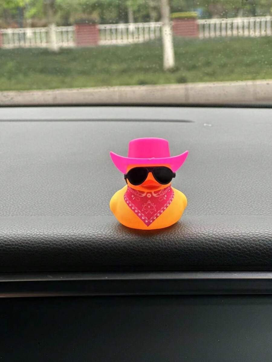 Duck Design Car Ornament, Rubber Duck - Multicolor - View 1
