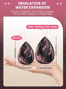 2pcs Makeup Sponge - Multicolor - View 4