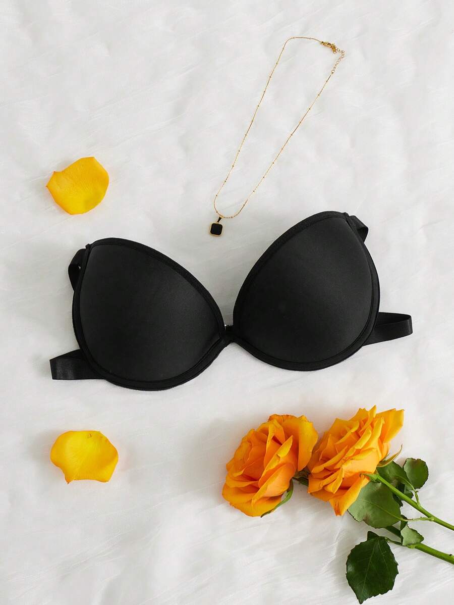 Snug Zone Sujetador unicolor con aro - Negro - Ver 1