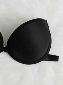 Snug Zone Sujetador unicolor con aro - Negro - Ver 4