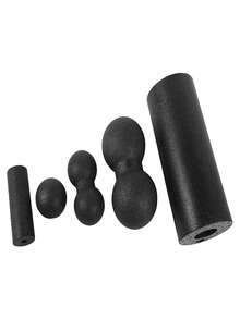 1 set Accesorio de yoga de PP - Negro - Ver 3