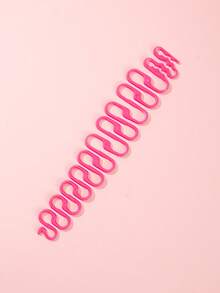 1 pieza unicolor pelo - Rosa - Ver 1