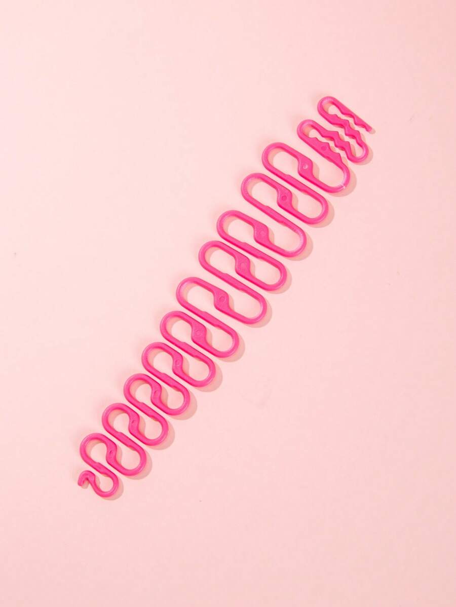 1 pieza unicolor pelo - Rosa - Ver 1