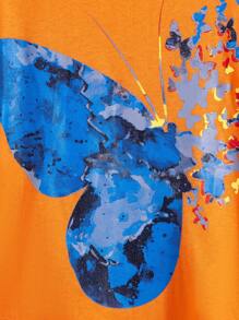 Tops con gái Loại bướm Giải trí - trái cam - Xem 3