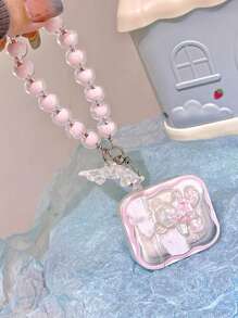 Bear Decor Case Compatible With AirPods For AirPods1/2 AirPods Pro - Multicolor - View 5