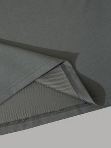 Manfinity LEGND Men Letter Graphic Tee & Drawstring Waist Shorts - Multicolor - View 6