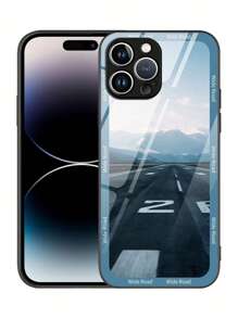 Funda de teléfono con patrón de carretera, versión internacional, no la versión nacional - Multicolor - Ver 4