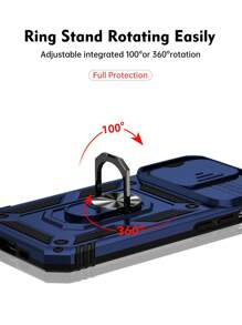 Ốp lưng điện thoại chống rơi cho iPhone 16 nhân ngày của cha có vòng nam châm giữ điện thoại - Màu xanh lam - Xem 7