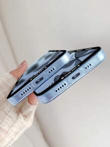 Funda de celular transparente con patrón de mariposa - Multicolor - Ver 2