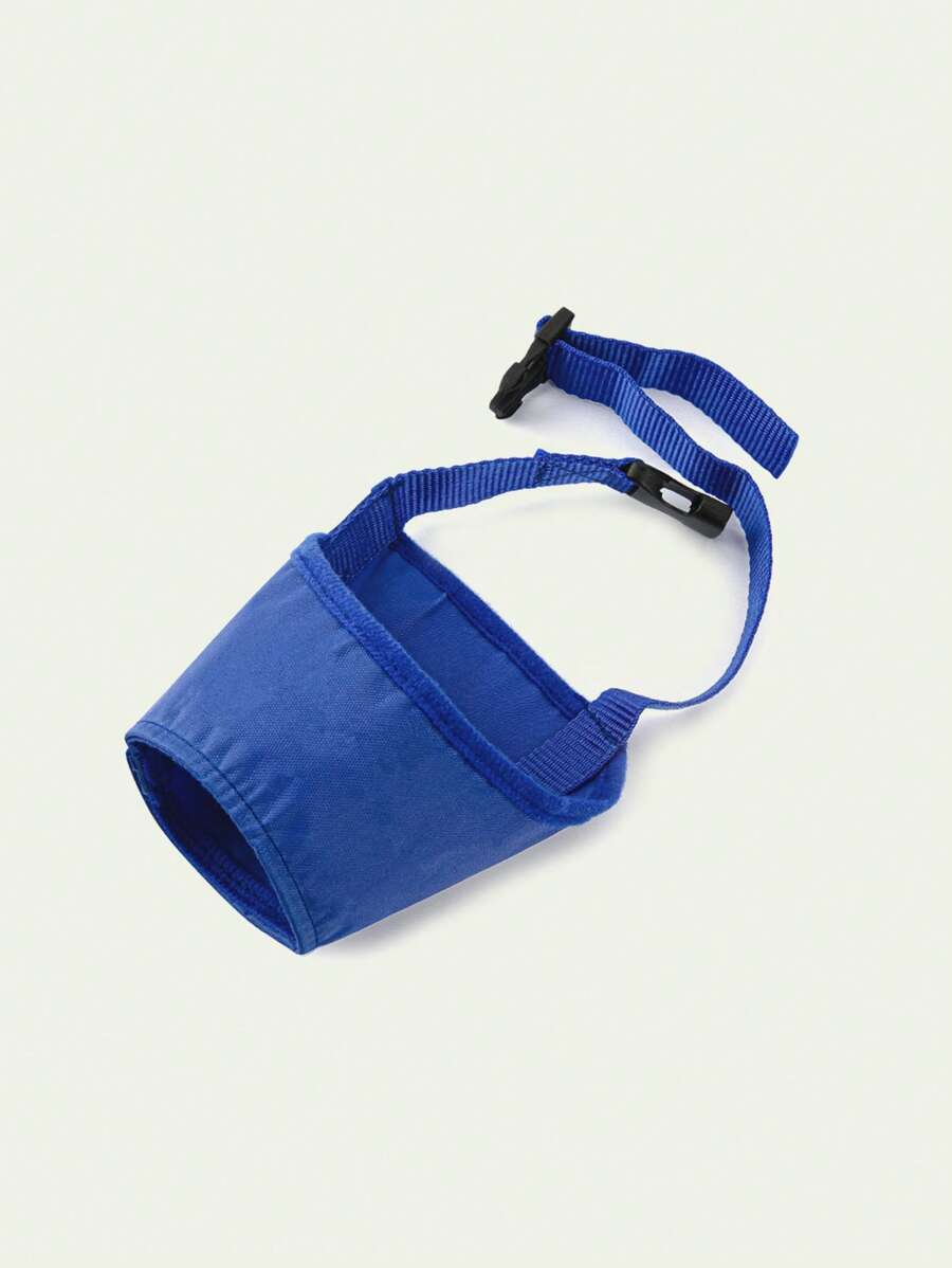 1入組可調節寵物嘴套適用於狗狗適用於防咬 - 藍色 - 查看 1