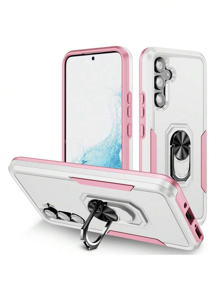 Anti-fall Phone Case With Ring Holder