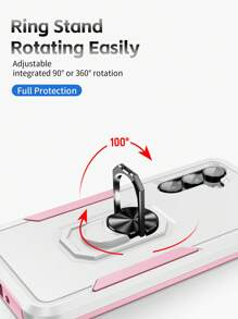 Anti-fall Phone Case With Ring Holder