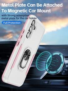 Anti-fall Phone Case With Ring Holder