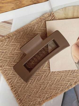 Mujer 1 pieza Garra de pelo mate casual para vida diaria