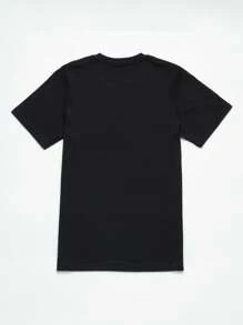 SHEIN LUNE Plus Christmas Letter Graphic Tee