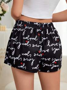 Đáy ngủ Nữ Lá thư - màu đen - Xem 2