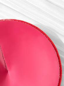 1 par Cubierta de pezón con diseño de diamante de imitación - Rojo - Ver 3