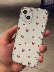 Ốp điện thoại họa tiết quả anh đào, tương thích với iPhone 15/15Plus/15Pro/15Promax, phiên bản quốc tế, không phải phiên bản nội địa. - Nhiều màu - Xem 3