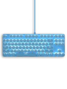 shipadoo 1入組ABS電腦鍵盤 - 淺藍色 - 查看 1