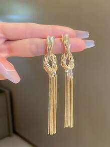 Pendientes colgante - Amarillo Oro - Ver 1