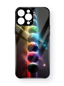 Vỏ điện thoại in hình hành tinh - Nhiều màu - Xem 3