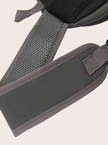 1pc Portable Pet Carrier Bag For Dog For Outdoor - Hot Pink - View 3