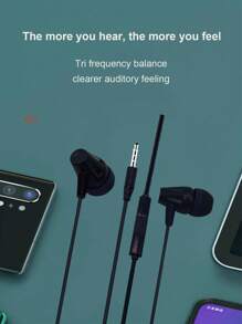 Sports In-ear Headphone - Black - View 3