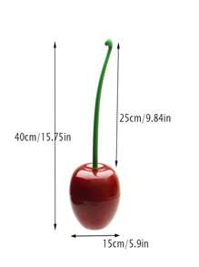 1pc Toilet Brush - Red - View 3