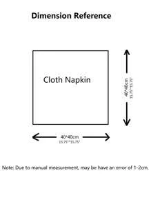1 件柔软舒适的亚麻餐巾，可洗装饰餐巾，适合派对、婚礼和正式晚宴（1 件） - 米色 - 查看 5