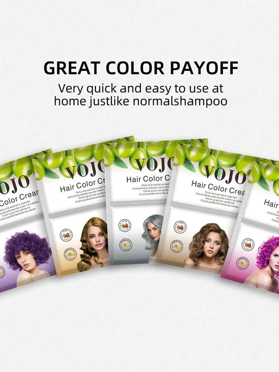 Color de pelo 40ML suave & brillante A de colores mundo - Multicolor - Ver 1