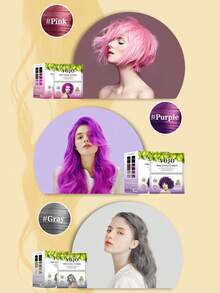 Color de pelo 40ML suave & brillante A de colores mundo - Multicolor - Ver 3