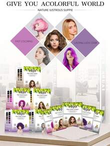Color de pelo 40ML suave & brillante A de colores mundo - Multicolor - Ver 6