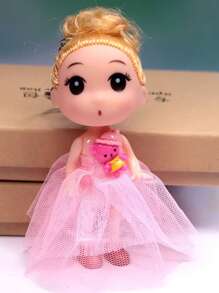 1入組卡通玩偶設計隨機逗貓玩具適用於貓適用於互動 - 彩色 - 查看 2