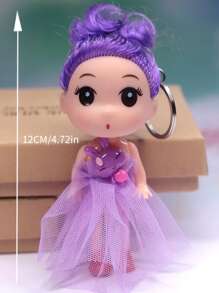 1入組卡通玩偶設計隨機逗貓玩具適用於貓適用於互動 - 彩色 - 查看 3