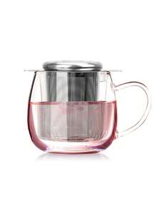 Stainless Steel Lid Tea And Coffee Filters Tea Infusers Basket Fine Mesh Tea Strainer Reusable - Silver - View 6