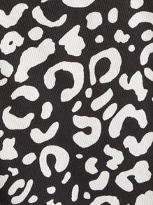 1PC Da Báo Pet Tank Cho Chó Và Mèo Cho Mùa Hè - Đen và trắng - Xem 5