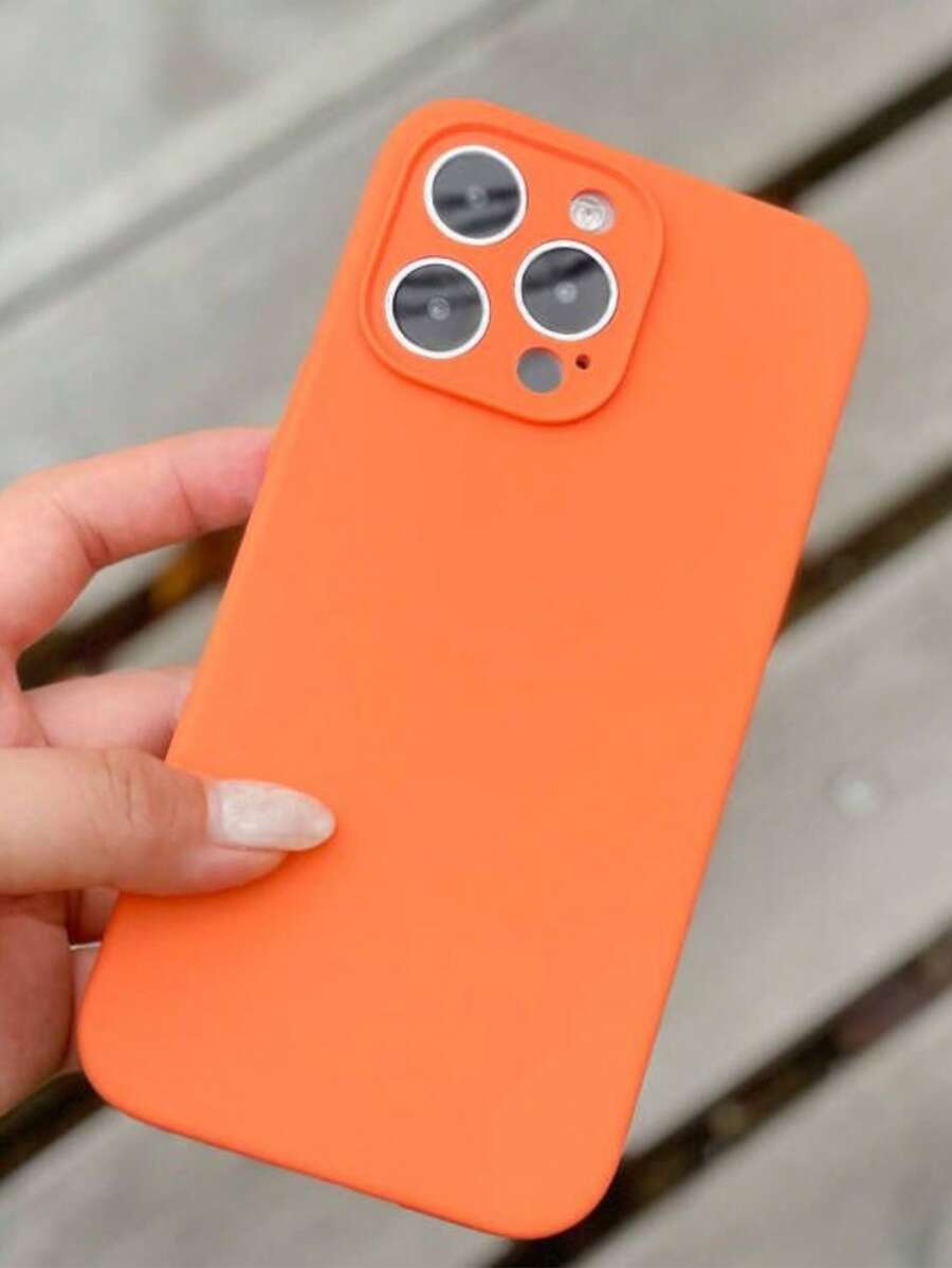 Iphone 16 Solid Silicone Phone Case SHEIN USA Iphone 16 Solid Silicone Phone Case SHEIN USA