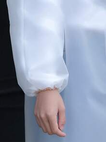 1入組EVA雨衣家用極簡透明雨披 - 白色 - 查看 4