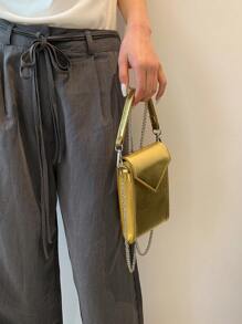 極簡手機錢包翻蓋金色前衛 - 金色 - 查看 6