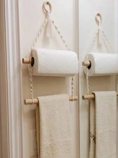 1pc Fabric Tissue Storage Rack, Nordic Double Layer Tissue Roll Holder For Home, Home Stuff, Table, Home Decorations, Home Organization And Storage, Room Decor, Room Decor Bedroom, Kitchen Accessories, Kitchen Tools, Organizer Kitchen, Travel, Holiday,Tissue Box Holder,Napkin Holder,Festival Family Gathering,Kitchen Dining Table Decor For Home Kitchen Bedroom Living Room Dining Room, Home Decoration Accessories, Decorative Box,Women Wedding Gift,Summer Travel Holiday Festival Must-Have