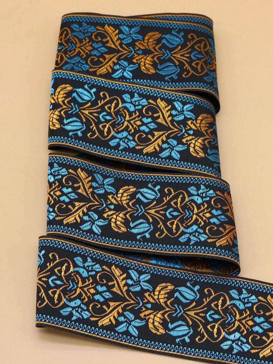 1pc Floral Pattern DIY Webbing Lace - Multicolor - View 1