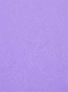 Contrast Lace Trim Bed Skirt - Purple - View 5