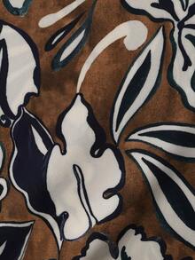 Manfinity RSRT Men Allover Print Shirt - Brown - View 3