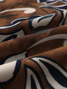 Manfinity RSRT Men Allover Print Shirt - Brown - View 4