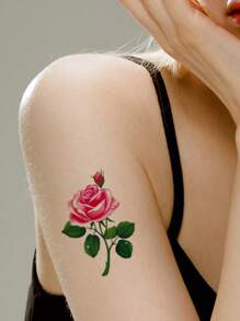 1張印花紋身貼紙 - 彩色 - 查看 1