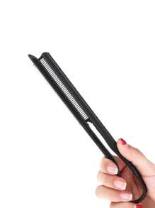 Peine Alisador de Cabello, Cepillo Alisador de Pelo - Negro - Ver 4