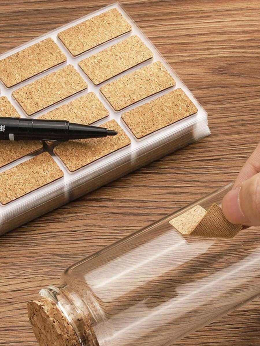 96入組素色標籤貼紙