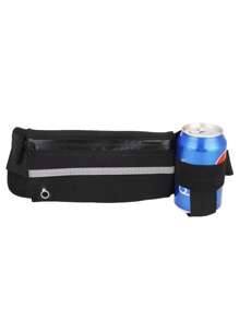 1 pieza Bolso para correr negro impermeable exterior - Negro - Ver 8