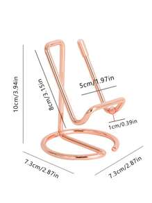 Desktop Phone Holder - Rose Gold - View 5